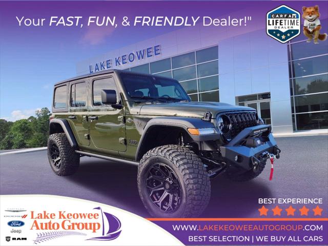 2024 Jeep Wrangler 4-Door Willys 4x4 2024 Jeep Wrangler 4-Door Willys 4x4