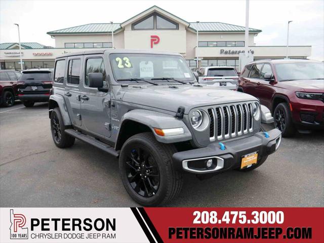 2023 Jeep Wrangler 4xe Sahara 4x4 2023 Jeep Wrangler 4xe Sahara 4x4
