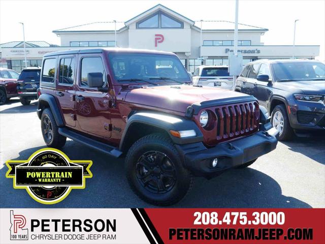 2021 Jeep Wrangler Unlimited Sport S 4x4 2021 Jeep Wrangler Unlimited Sport S 4x4