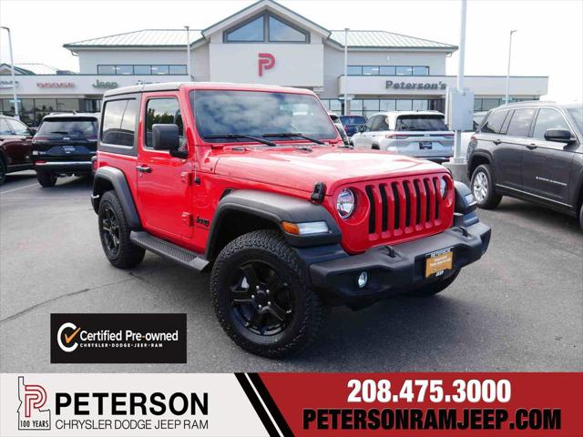 2022 Jeep Wrangler Sport S 4x4 2022 Jeep Wrangler Sport S 4x4