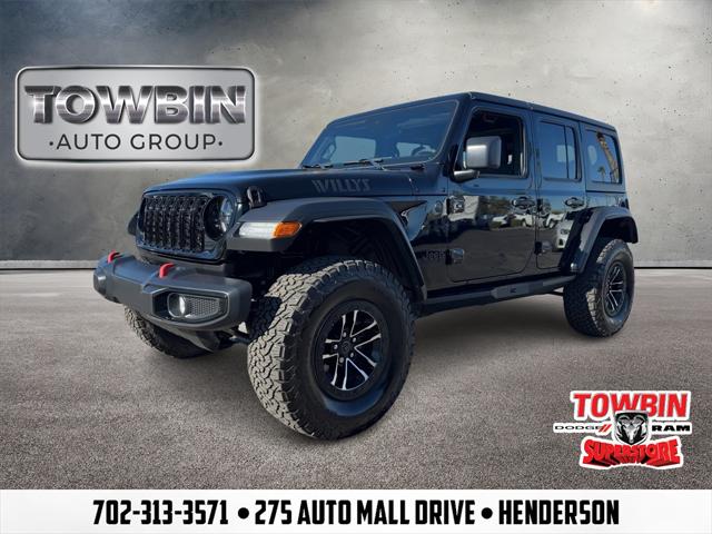 2024 Jeep Wrangler 4-Door Willys 4x4 2024 Jeep Wrangler 4-Door Willys 4x4