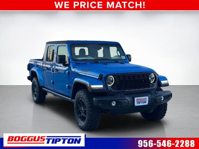 2025 Jeep Gladiator GLADIATOR WILLYS 4X4 2025 Jeep Gladiator GLADIATOR WILLYS 4X4