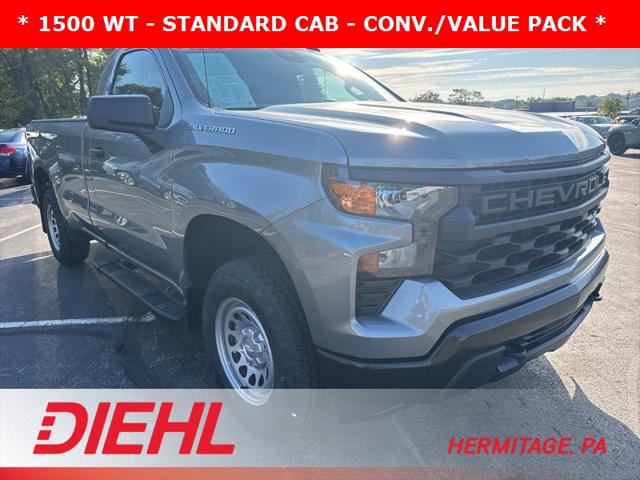 2024 Chevrolet Silverado 1500 4WD Regular Cab Long Bed WT