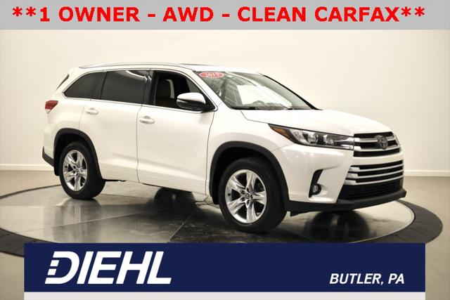2019 Toyota Highlander Limited 2019 Toyota Highlander Limited