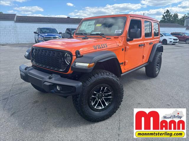 2025 Jeep Wrangler WRANGLER 4-DOOR WILLYS 2025 Jeep Wrangler WRANGLER 4-DOOR WILLYS