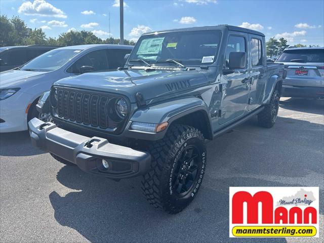 2025 Jeep Gladiator GLADIATOR WILLYS 4X4 2025 Jeep Gladiator GLADIATOR WILLYS 4X4