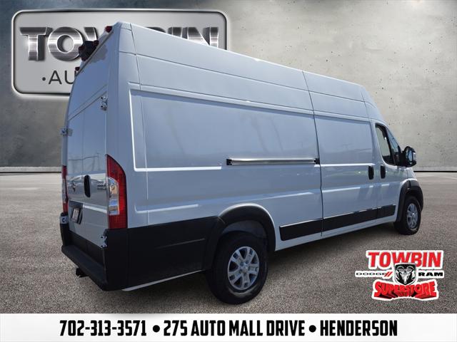 2024 RAM Ram ProMaster RAM PROMASTER 3500 SLT+ CARGO VAN SUPER HIGH ROOF 159 WB EXT