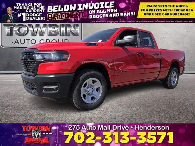 2025 RAM Ram 1500 RAM 1500 TRADESMAN QUAD CAB 4X4 64 BOX 2025 RAM Ram 1500 RAM 1500 TRADESMAN QUAD CAB 4X4 64 BOX