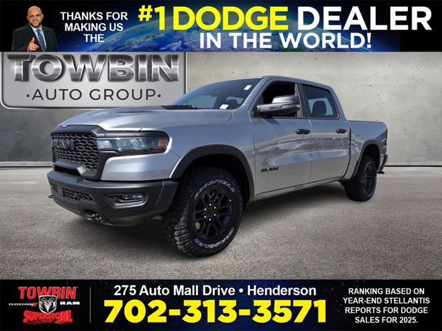 2026 RAM Ram 1500 RAM 1500 REBEL CREW CAB 4X4 57 BOX