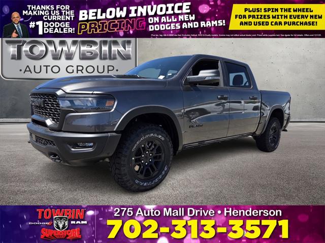 2026 RAM Ram 1500 RAM 1500 REBEL CREW CAB 4X4 57 BOX 2026 RAM Ram 1500 RAM 1500 REBEL CREW CAB 4X4 57 BOX