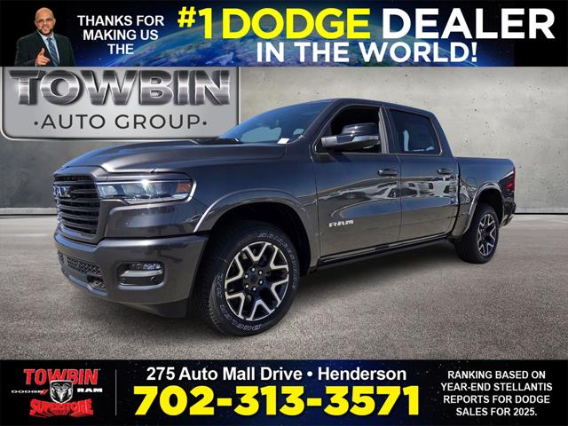 2026 RAM Ram 1500 RAM 1500 LARAMIE CREW CAB 4X4 57 BOX