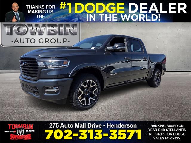 2026 RAM Ram 1500 RAM 1500 LARAMIE CREW CAB 4X4 57 BOX