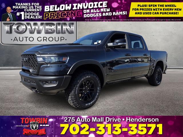 2026 RAM Ram 1500 RAM 1500 REBEL CREW CAB 4X4 57 BOX 2026 RAM Ram 1500 RAM 1500 REBEL CREW CAB 4X4 57 BOX