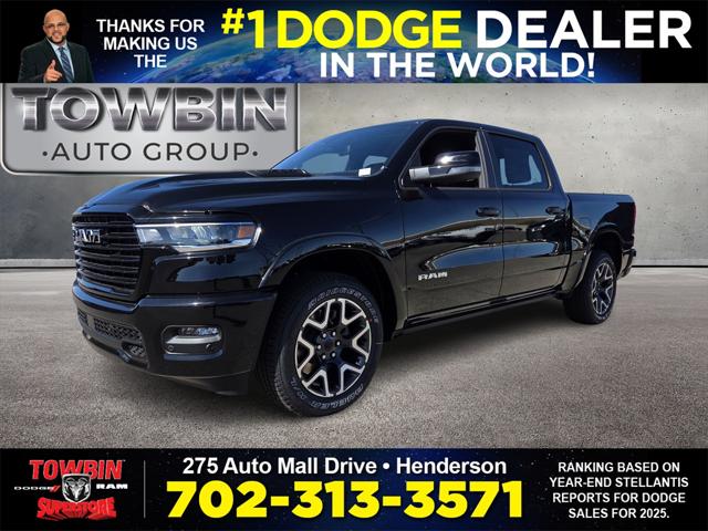 2026 RAM Ram 1500 RAM 1500 LARAMIE CREW CAB 4X4 57 BOX