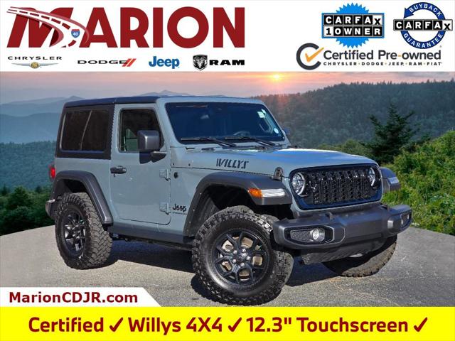 2025 Jeep Wrangler 2-Door Willys 4x4