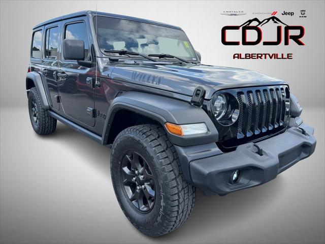 2020 Jeep Wrangler Unlimited Willys 4X4 2020 Jeep Wrangler Unlimited Willys 4X4