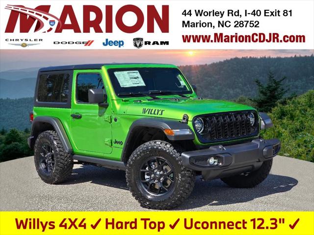 2026 Jeep Wrangler WRANGLER 2-DOOR WILLYS 2026 Jeep Wrangler WRANGLER 2-DOOR WILLYS