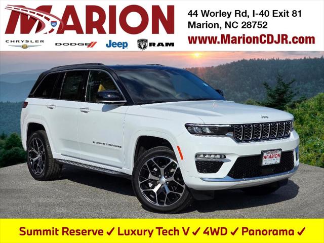2025 Jeep Grand Cherokee GRAND CHEROKEE SUMMIT RESERVE 4X4