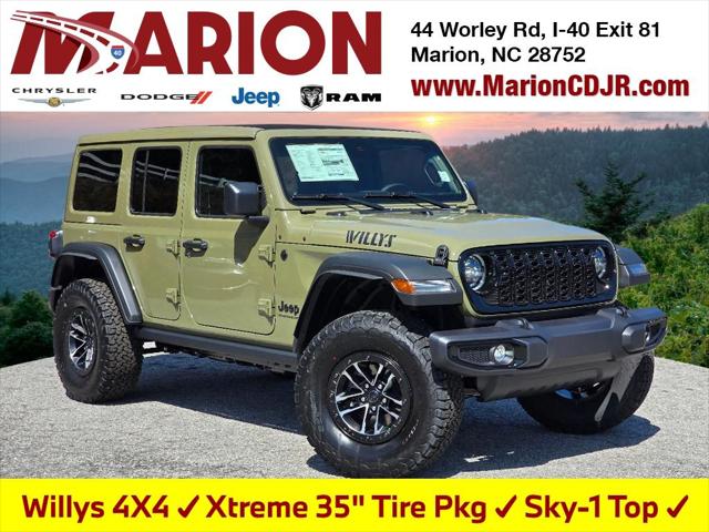 2025 Jeep Wrangler WRANGLER 4-DOOR WILLYS 2025 Jeep Wrangler WRANGLER 4-DOOR WILLYS