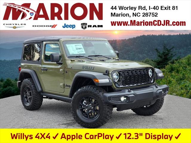 2025 Jeep Wrangler WRANGLER 2-DOOR WILLYS 2025 Jeep Wrangler WRANGLER 2-DOOR WILLYS