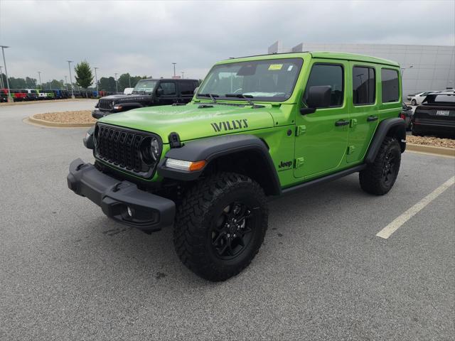 2025 Jeep Wrangler WRANGLER 4-DOOR WILLYS 2025 Jeep Wrangler WRANGLER 4-DOOR WILLYS