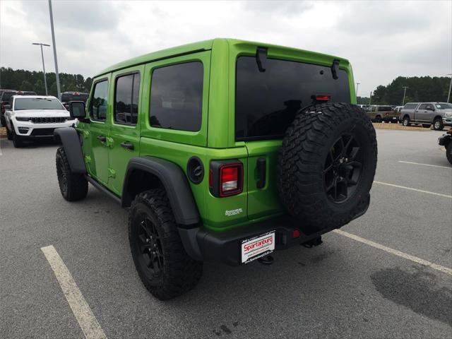 2025 Jeep Wrangler WRANGLER 4-DOOR WILLYS 2025 Jeep Wrangler WRANGLER 4-DOOR WILLYS