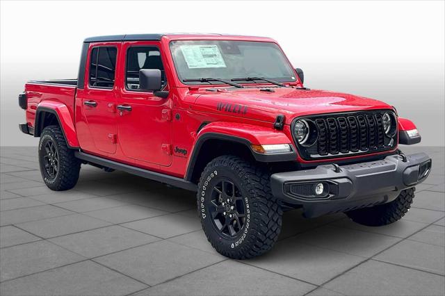 2025 Jeep Gladiator GLADIATOR WILLYS 4X4 2025 Jeep Gladiator GLADIATOR WILLYS 4X4