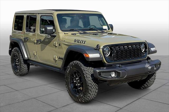 2025 Jeep Wrangler WRANGLER 4-DOOR WILLYS 2025 Jeep Wrangler WRANGLER 4-DOOR WILLYS