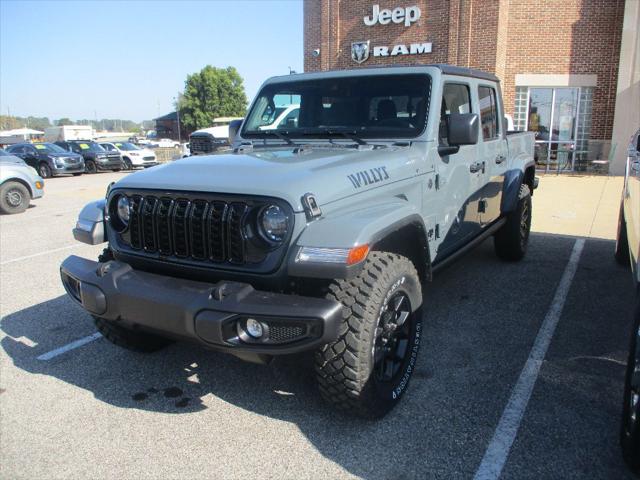 2025 Jeep Gladiator GLADIATOR WILLYS 4X4 2025 Jeep Gladiator GLADIATOR WILLYS 4X4