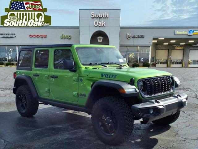 2025 Jeep Wrangler 4xe WRANGLER 4-DOOR WILLYS 4xe