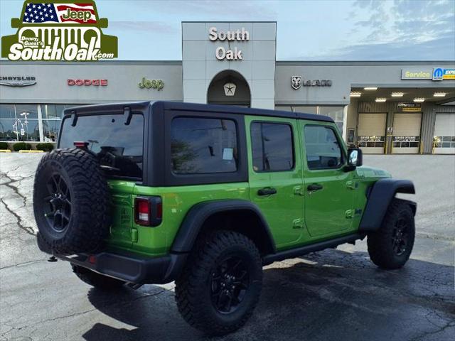 2025 Jeep Wrangler 4xe WRANGLER 4-DOOR WILLYS 4xe