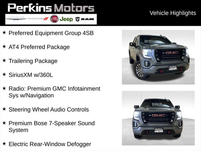 2021 GMC Sierra 1500 4WD Crew Cab Short Box AT4