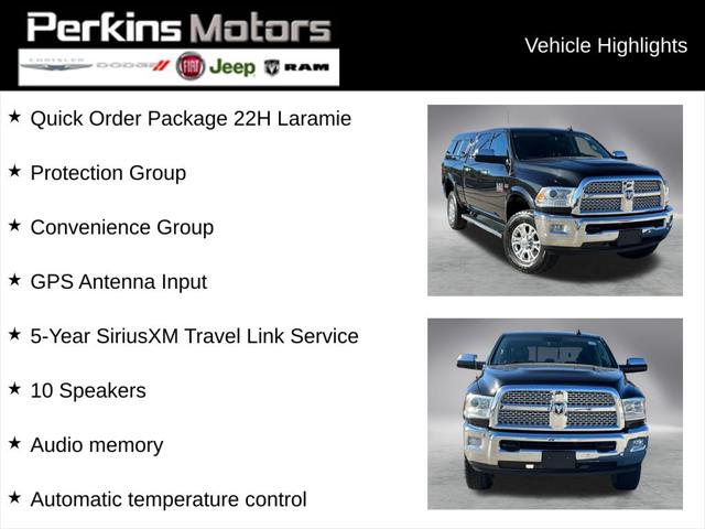 2018 RAM 2500 Laramie Crew Cab 4x4 64 Box 2018 RAM 2500 Laramie Crew Cab 4x4 64 Box