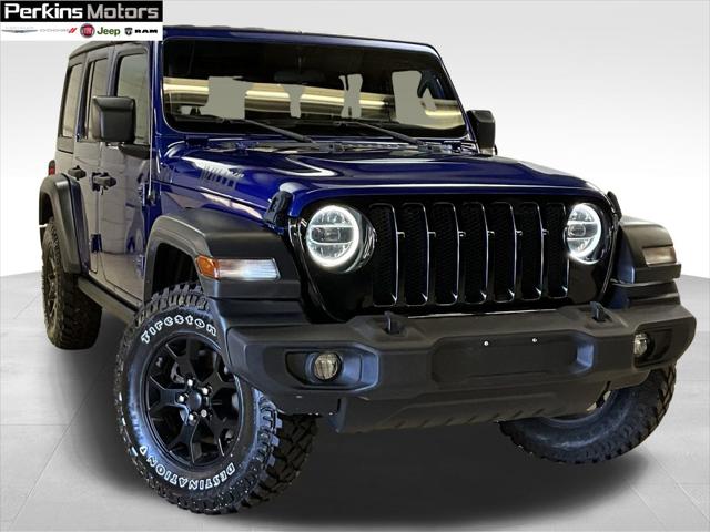 2020 Jeep Wrangler Unlimited Willys 4X4 2020 Jeep Wrangler Unlimited Willys 4X4