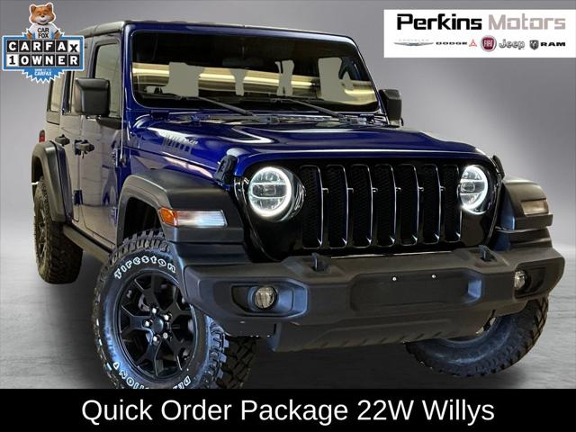 2020 Jeep Wrangler Unlimited Willys 4X4