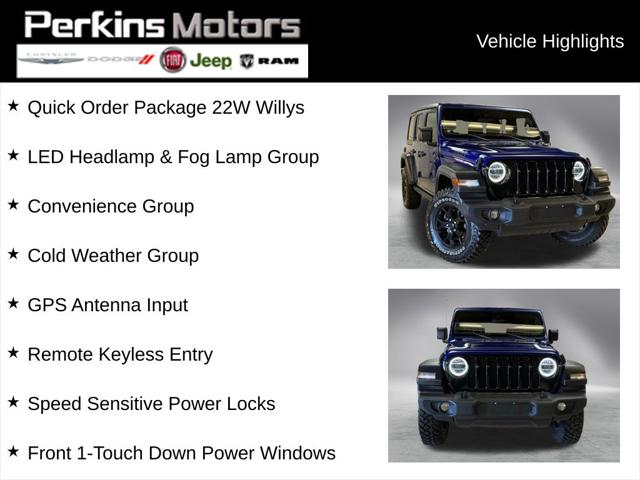 2020 Jeep Wrangler Unlimited Willys 4X4