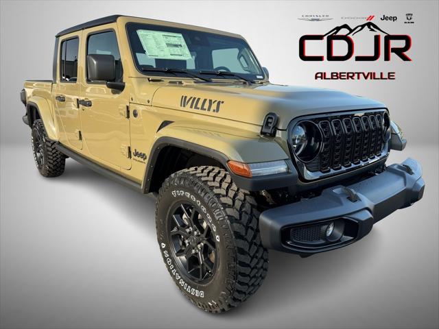 2025 Jeep Gladiator GLADIATOR WILLYS 4X4 2025 Jeep Gladiator GLADIATOR WILLYS 4X4