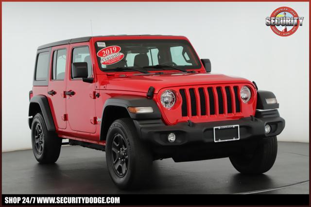 2019 Jeep Wrangler Unlimited Sport 4x4