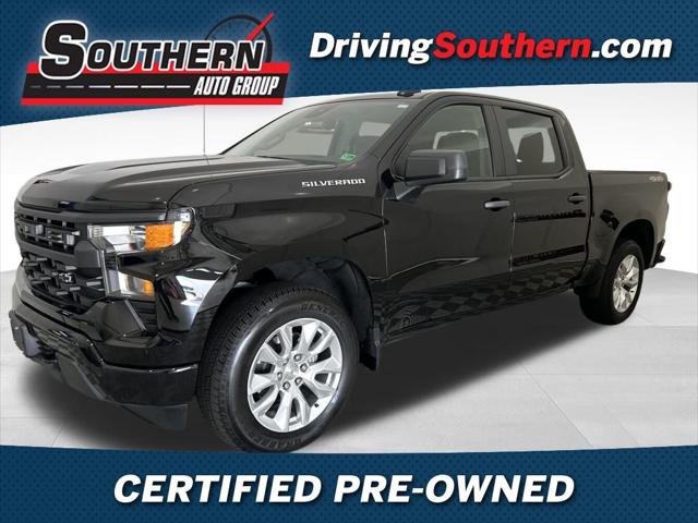2024 Chevrolet Silverado 1500 4WD Crew Cab Short Bed Custom 2024 Chevrolet Silverado 1500 4WD Crew Cab Short Bed Custom