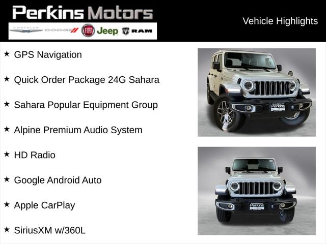 2025 Jeep Wrangler WRANGLER 4-DOOR SAHARA