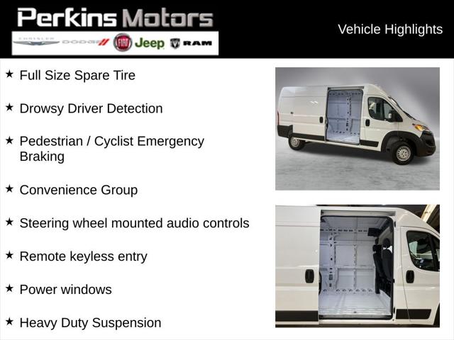 2026 RAM Ram ProMaster RAM PROMASTER 2500 TRADESMAN CARGO VAN HIGH ROOF 159 WB 2026 RAM Ram ProMaster RAM PROMASTER 2500 TRADESMAN CARGO VAN HIGH ROOF 159 WB