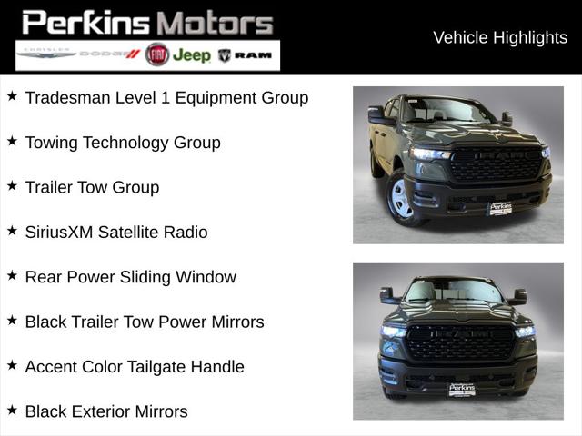 2026 RAM Ram 1500 RAM 1500 TRADESMAN CREW CAB 4X4 57 BOX 2026 RAM Ram 1500 RAM 1500 TRADESMAN CREW CAB 4X4 57 BOX