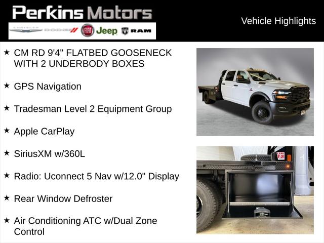 2025 RAM Ram 3500 Chassis Cab RAM 3500 TRADESMAN CREW CAB CHASSIS 4X4 60 CA