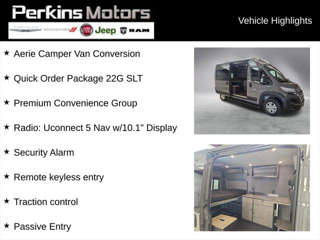 2025 RAM Ram ProMaster RAM PROMASTER 1500 SLT CARGO VAN HIGH ROOF 136 WB
