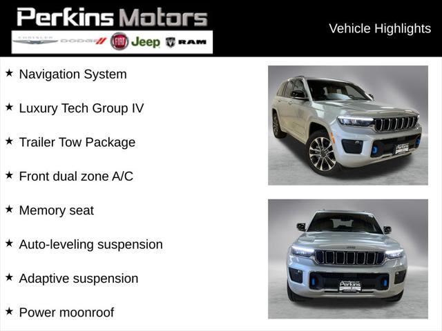 2025 Jeep Grand Cherokee 4xe GRAND CHEROKEE OVERLAND 4xe