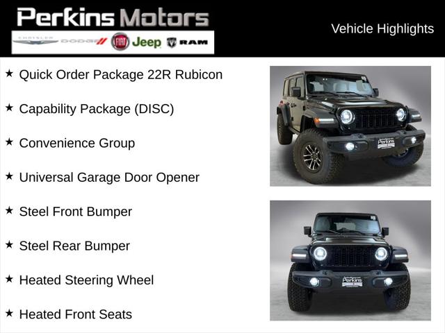 2025 Jeep Wrangler WRANGLER 4-DOOR RUBICON