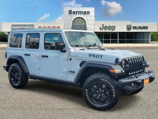 2021 Jeep Wrangler Unlimited Willys 4x4 2021 Jeep Wrangler Unlimited Willys 4x4