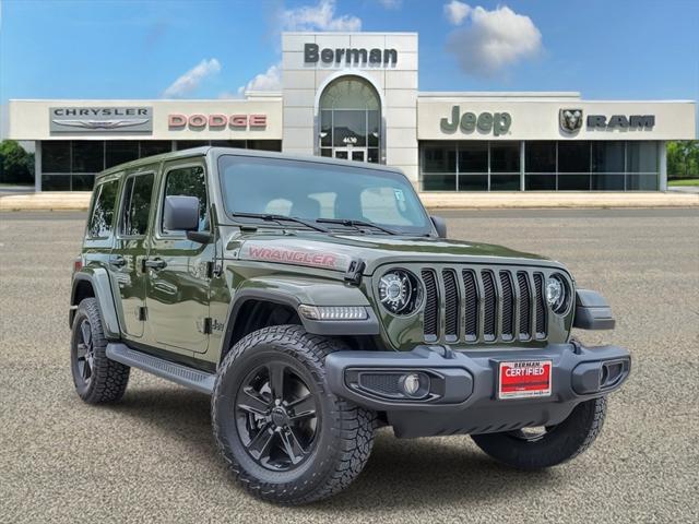 2021 Jeep Wrangler Unlimited Sahara Altitude 4x4 2021 Jeep Wrangler Unlimited Sahara Altitude 4x4