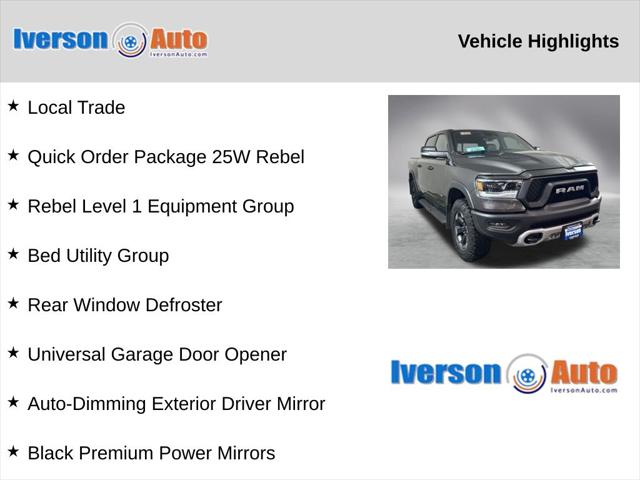 2021 RAM 1500 Rebel Crew Cab 4x4 57 Box