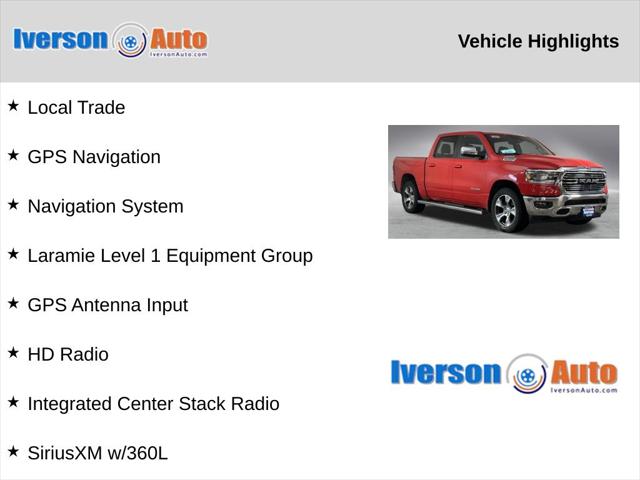 2023 RAM 1500 Laramie Crew Cab 4x4 57 Box 2023 RAM 1500 Laramie Crew Cab 4x4 57 Box